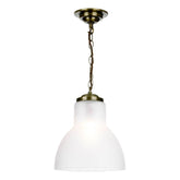 David Hunt Lighting Upton Pendant Small Antique Brass UPT01750